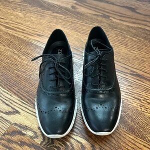 Women's Cole Haan Black Leather Zero Grand Sneakers